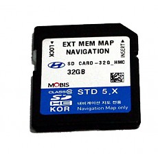 (F1U) 현대기아차 AVN 순정품  지도 32GB SD 카드