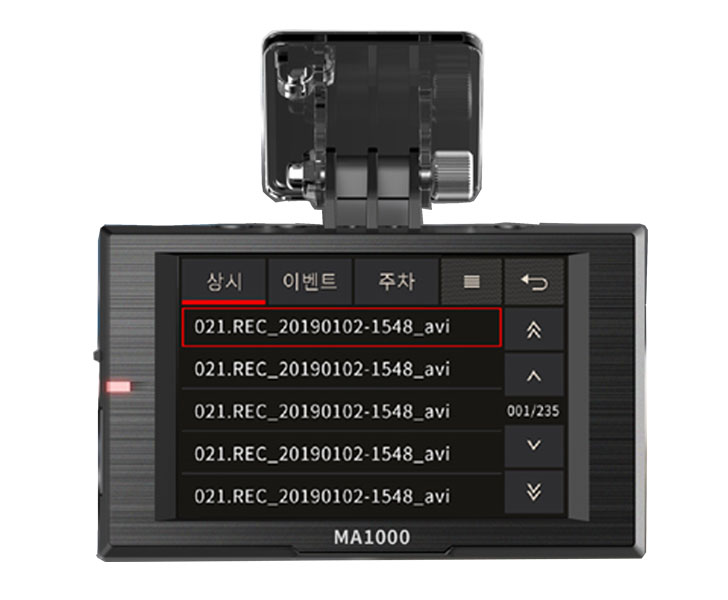 (N3K) 현대폰터스 MA1000 2채널 32GB HD+HD 블랙박스  프리포멧