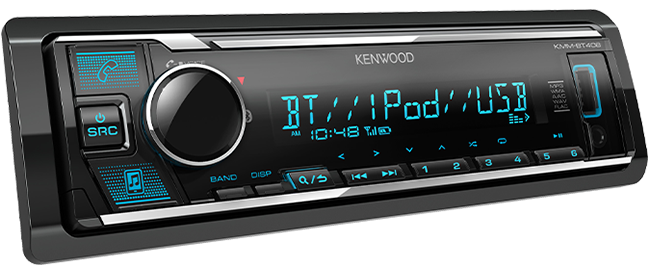 (T3KB) KENWOOD 블루투스 USB 오디오 KMM-BT408